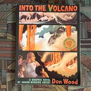 3/$12 Into the Volcano- Graphic Novel